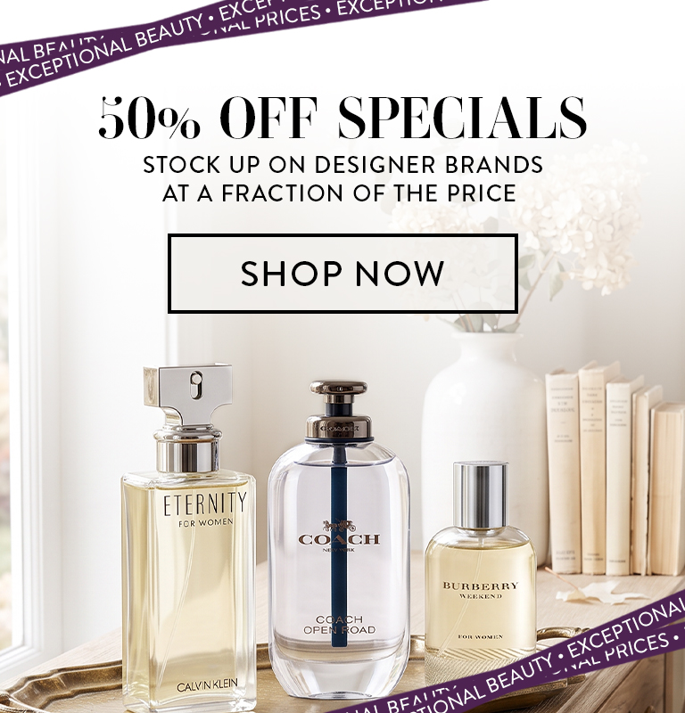 50% Off Specials. Stock up on designer brands at a fraction of the price. Shop Now.