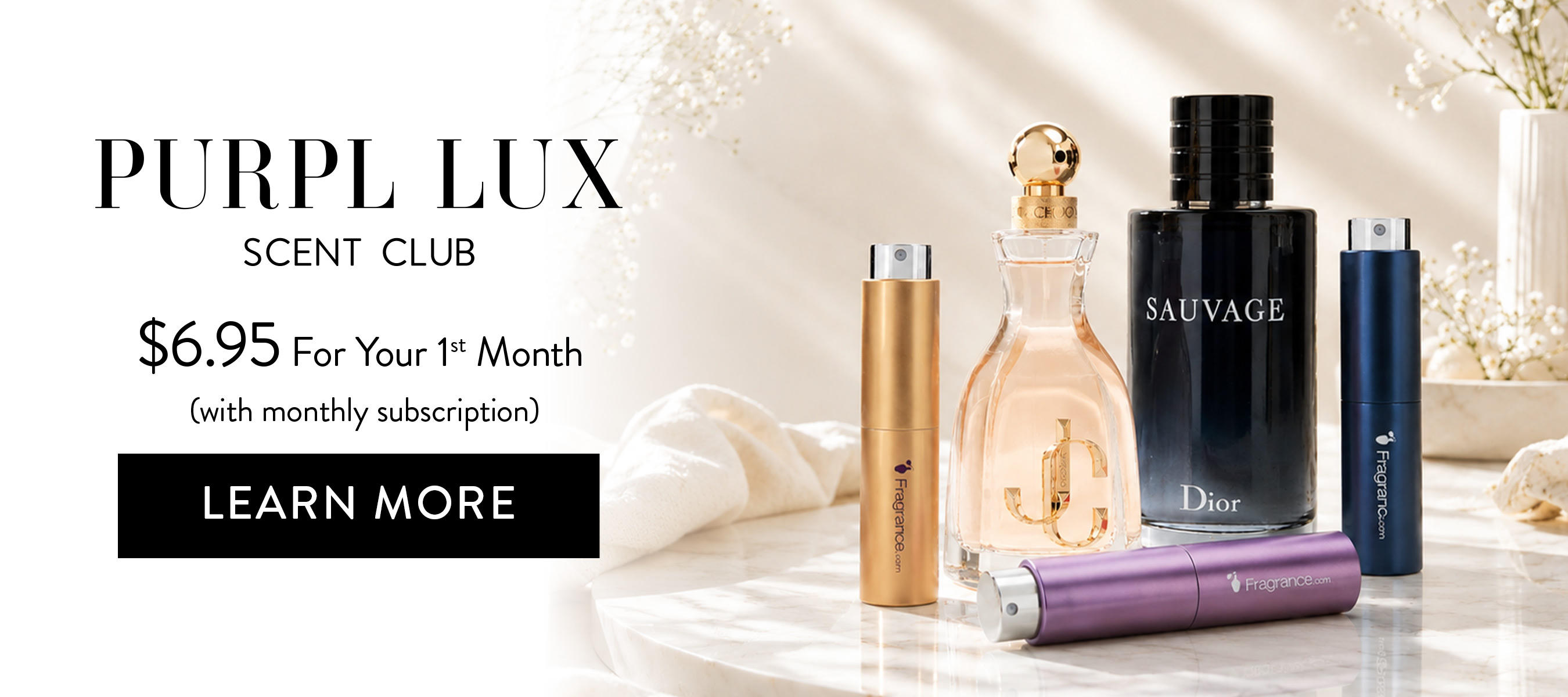 Purpl Lux Scent Club, $6.95 for your 1st month ( with monthly subscription) Learn more