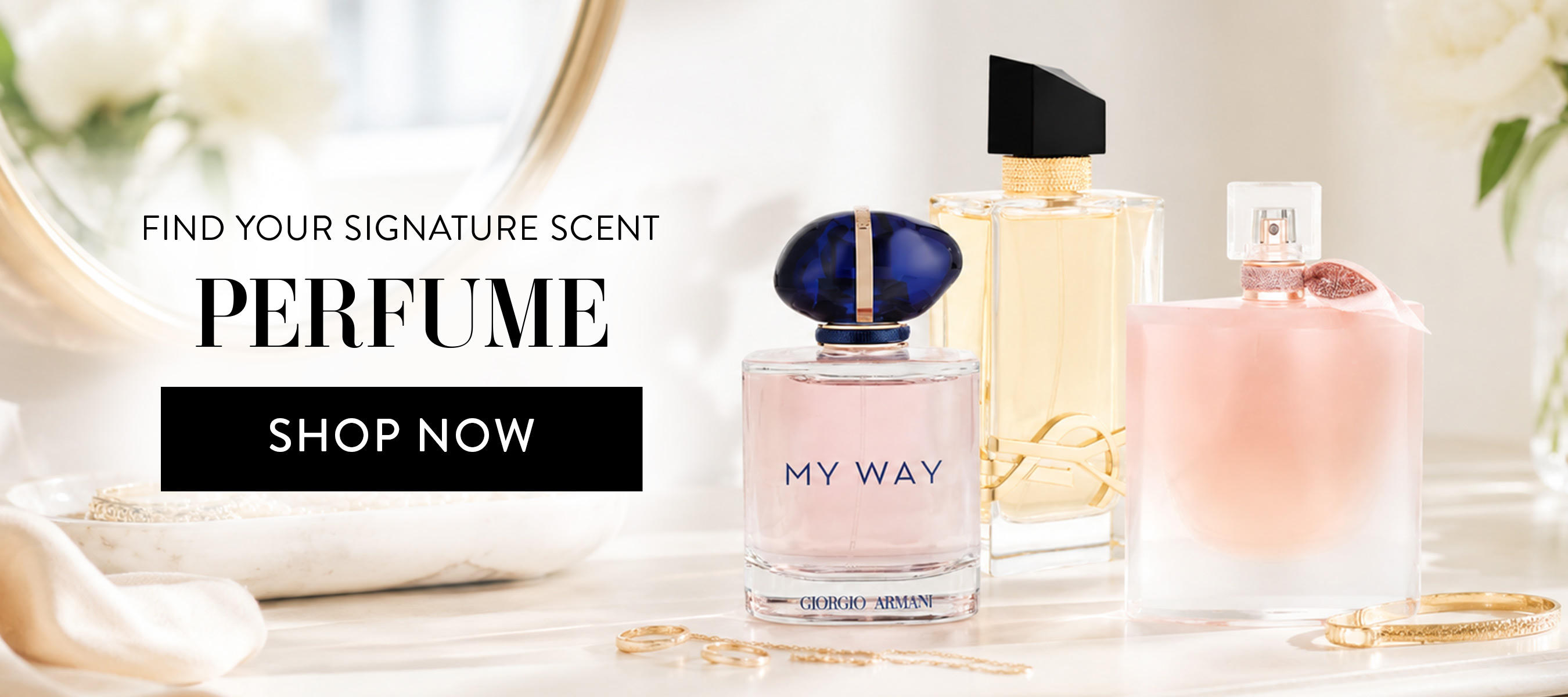 Find your signature scent, perfume, shop now