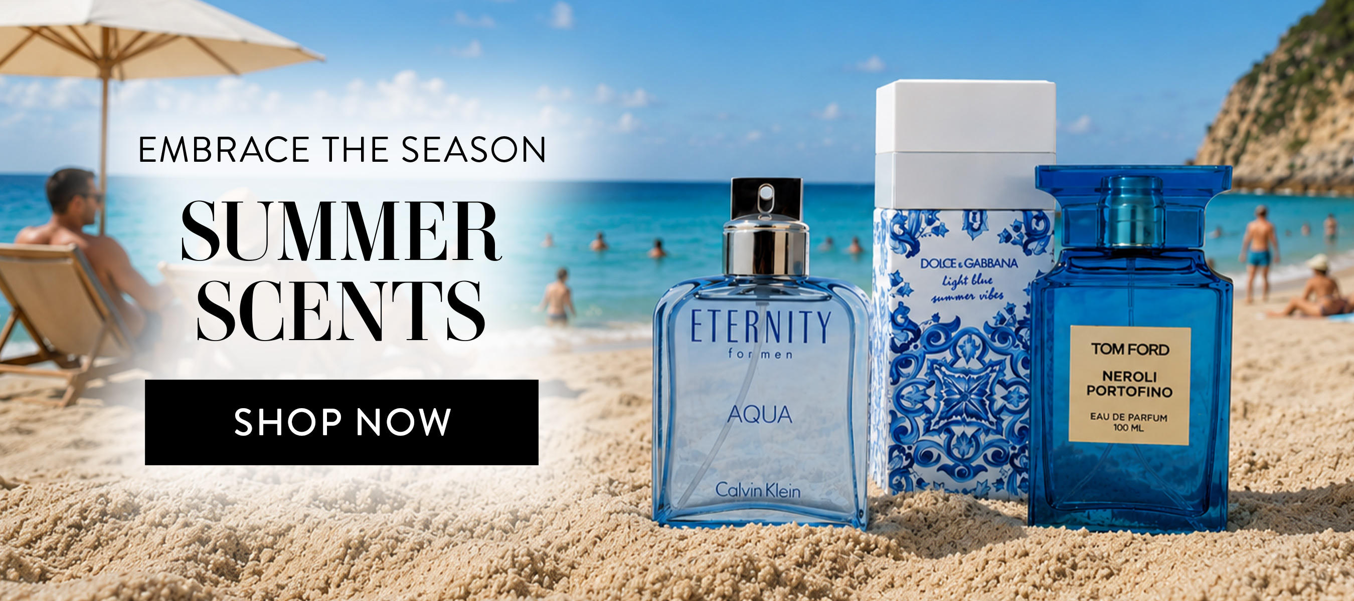 Embrace the season, summer scents, shop now