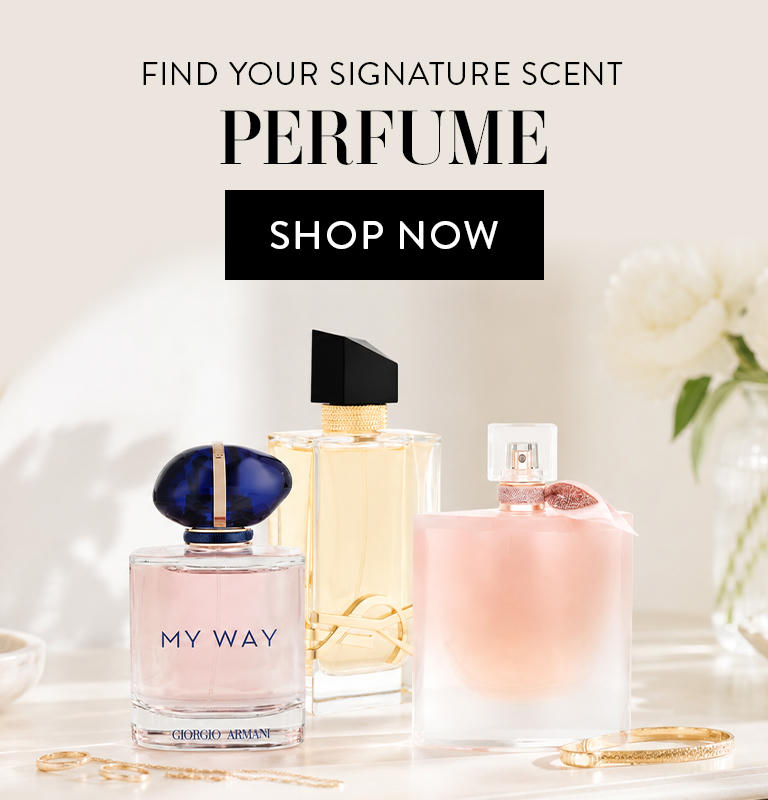 Find your signature scent, perfume, shop now