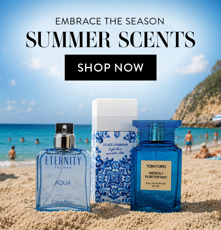 Embrace the season, summer scents, shop now