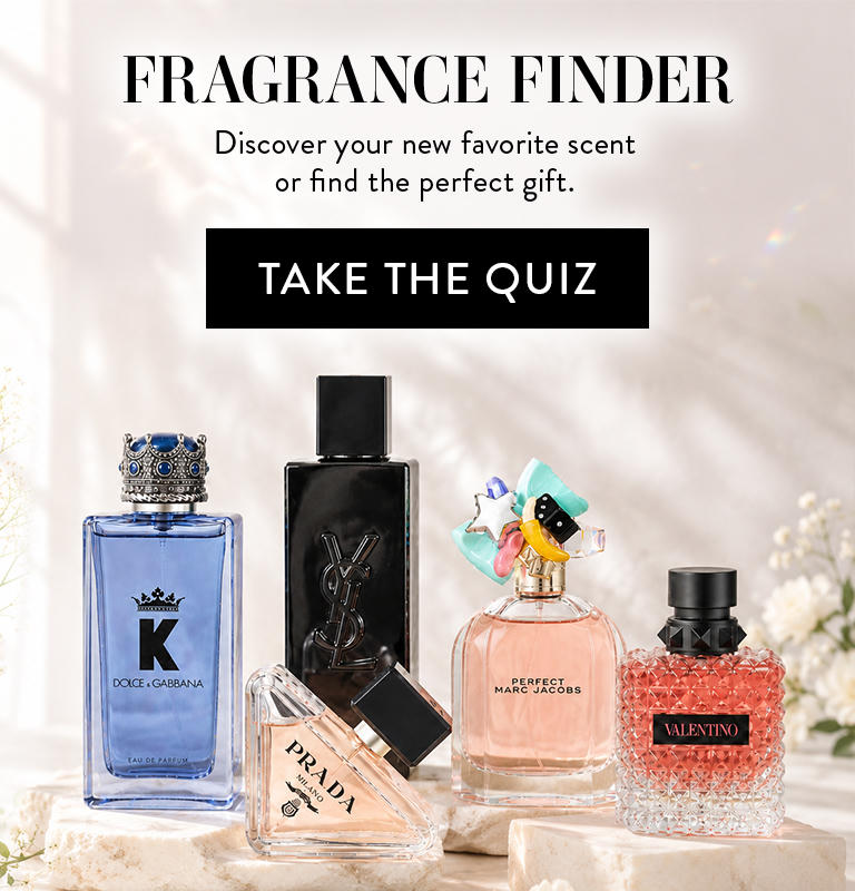 Fragrance Finder, Discover your new favorite scent or find the perfect gift. Take the quiz